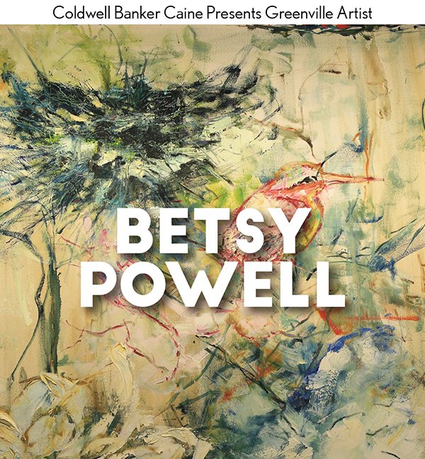 Coldwell Banker Caine Hosting Artist Reception Featuring Betsy Powell